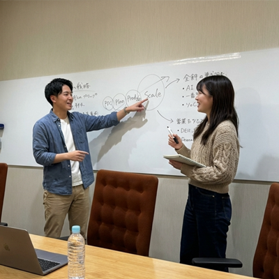 プレゼン・ディスカッション風景